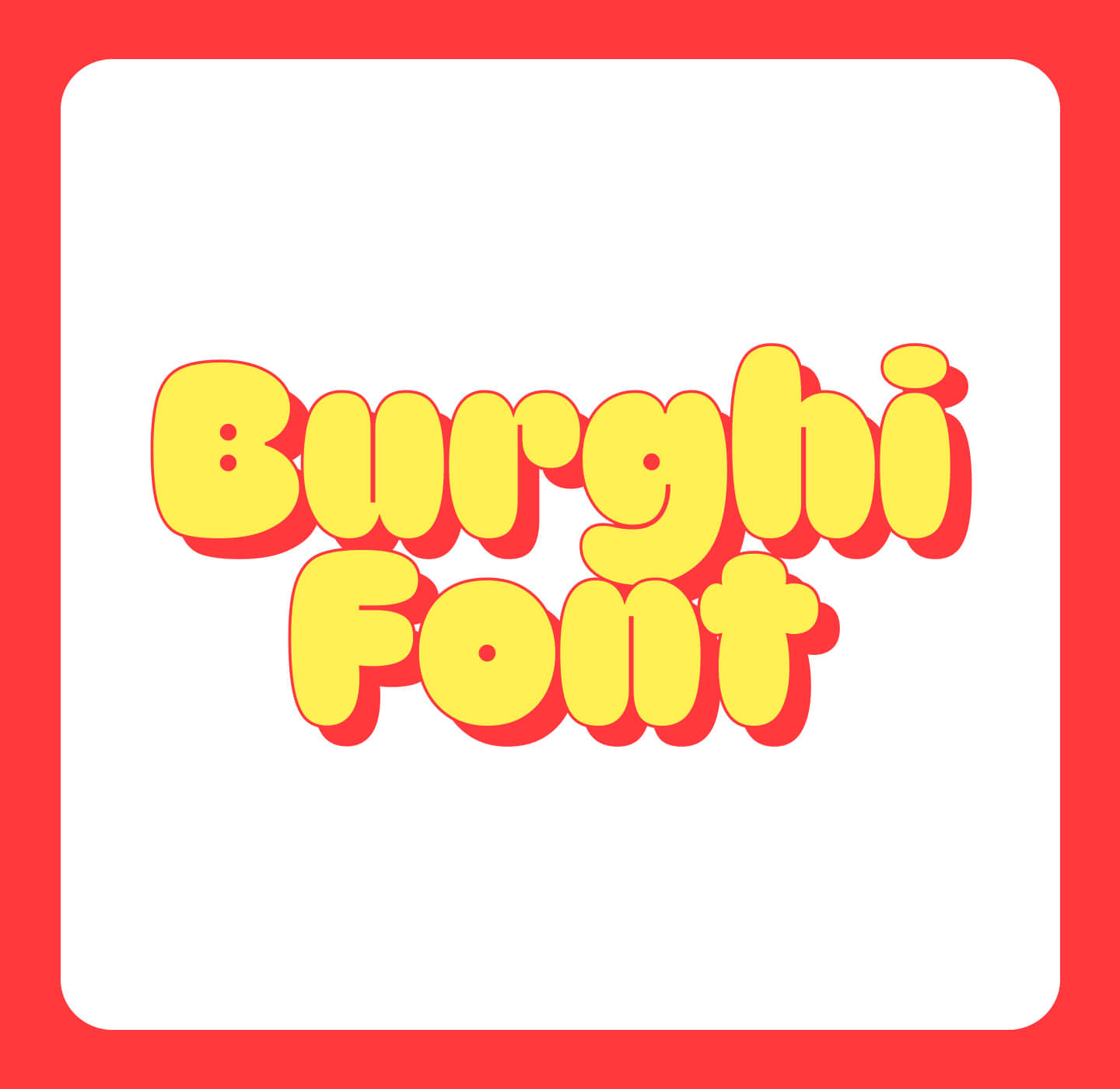 Burghi font_cover mobile