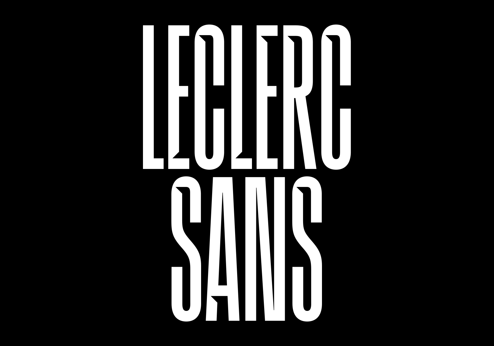 Leclerc Sans